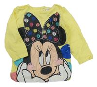 Žlté tričko s Minnie C&A