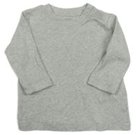 Svetlosivé melírované tričko M&S