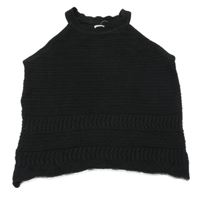 Čierny pletený top F&F