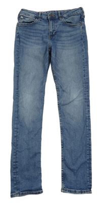Modré skinny fit rifle H&M