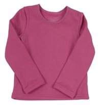 Růžové zateplené triko Primark