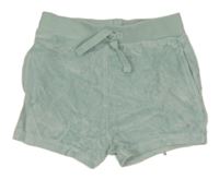Mintové zamatové kraťasy zn. George