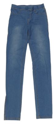 Modré džegíny H&M