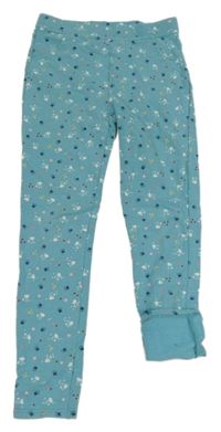 Modré tregíny s králíčky kids