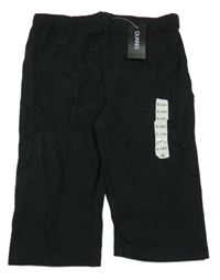 Nové - černé elastické kraťasy dunnes 