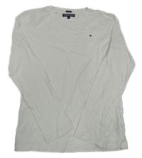 Bílé triko s logem Tommy Hilfiger