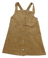 Hnedé prepínaci menšestrové šaty Denim Co.