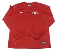 Červené sportovní triko Nike