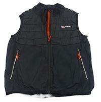 Černá šusťáková funkční vesta Berghaus