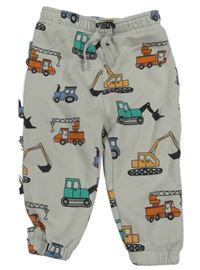 Svetlosivé tepláky s bagrami zn. Primark