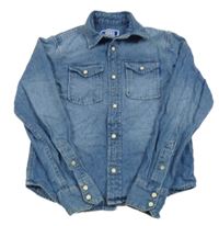 Modrá rifľová košeľa Jack & Jones