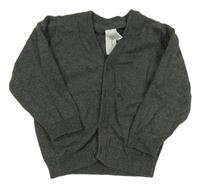 Tmavosivý prepínaci sveter H&M