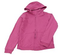 Ružová prepínaci mikina s kapucňou Pep&Co