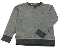 Sivá melírovaná mikina Next