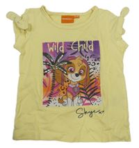 Žluté tričko - Tlapková Patrola Nickelodeon