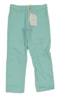 Nové - Světlemodré skinny crop rifle 