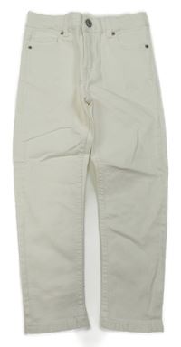 Nové - Bílé skinny rifle Zara