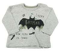 Svetlosivé tričko s Batmanem George