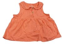 Lososová top s golierikom M&S