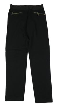 Čierne tregíny so zipy C&A