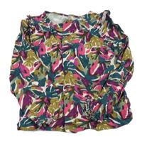 Barevná vzorovaná halenka Gemo