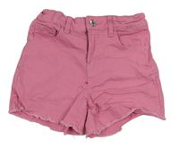 Ružové rifľové kraťasy Denim Co.