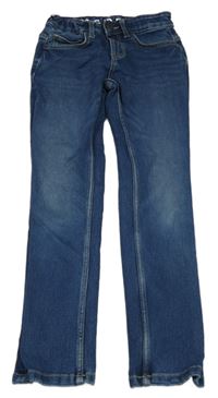 Tmavomodré teplákové rifle Denim Co.