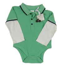 Nové - zeleno-bílé body s límečkem Debenhams