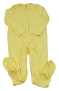 Žlutý overal s perforovaným vzorem F&F