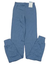 Nové - modré melírované spodní kalhoty favorite