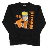 Čierna mikina s potiskem NARUTO