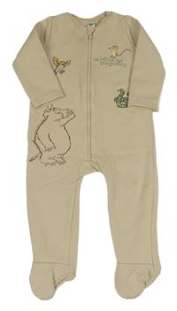 Béžový overal se zvířaty - Gruffalo Tu