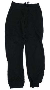 Černé cuff tepláky 