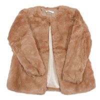 Staroružová kožušinová podšitá bunda zn. George