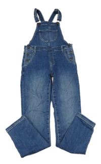 Modré laclové rifle Tchibo