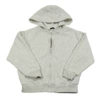 Sivá melírovaná prepínaci mikina s kapucňou George