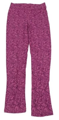 Růžové tregíny se vzorem Kids