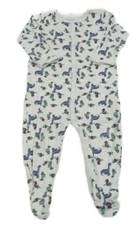 Bílý overal s dinosaury Name it 