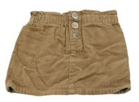 Béžová menšestrová sukňa Denim