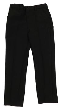 Čierne spoločenské nohavice s pukmi H&M