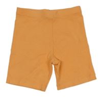 Oranžové rebrované elastické kraťasy Matalan