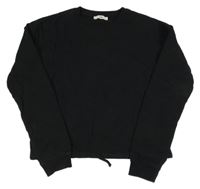 Čierna crop mikina C&A vel. 176