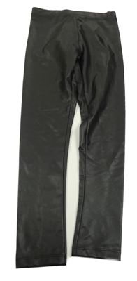 Černé potažené legíny Zara