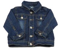 Tmavomodrá riflová bunda Ergee