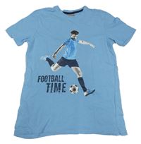 Světlemodré tričko s fotbalistou Destination