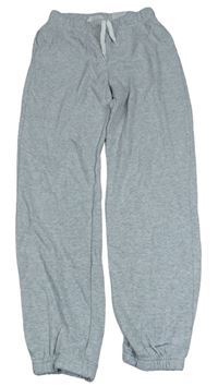 Světlešedé melírované tepláky H&M