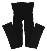 Čierne pančuskové legíny