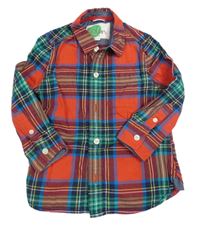 Červeno-kockovaná košeľa zn. Boden