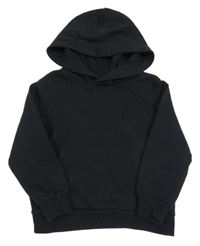 Čierna mikina s vreckom a kapucňou H&M