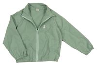 Světlekhaki šušťáková bunda so sportovcem SHEIN